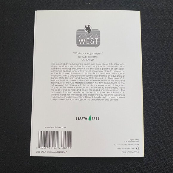 Leanin Tree Greeting Card/Magnet WASHRACK ADJUSTMENTS Children Cow Chores VTG - Picture 5 of 13